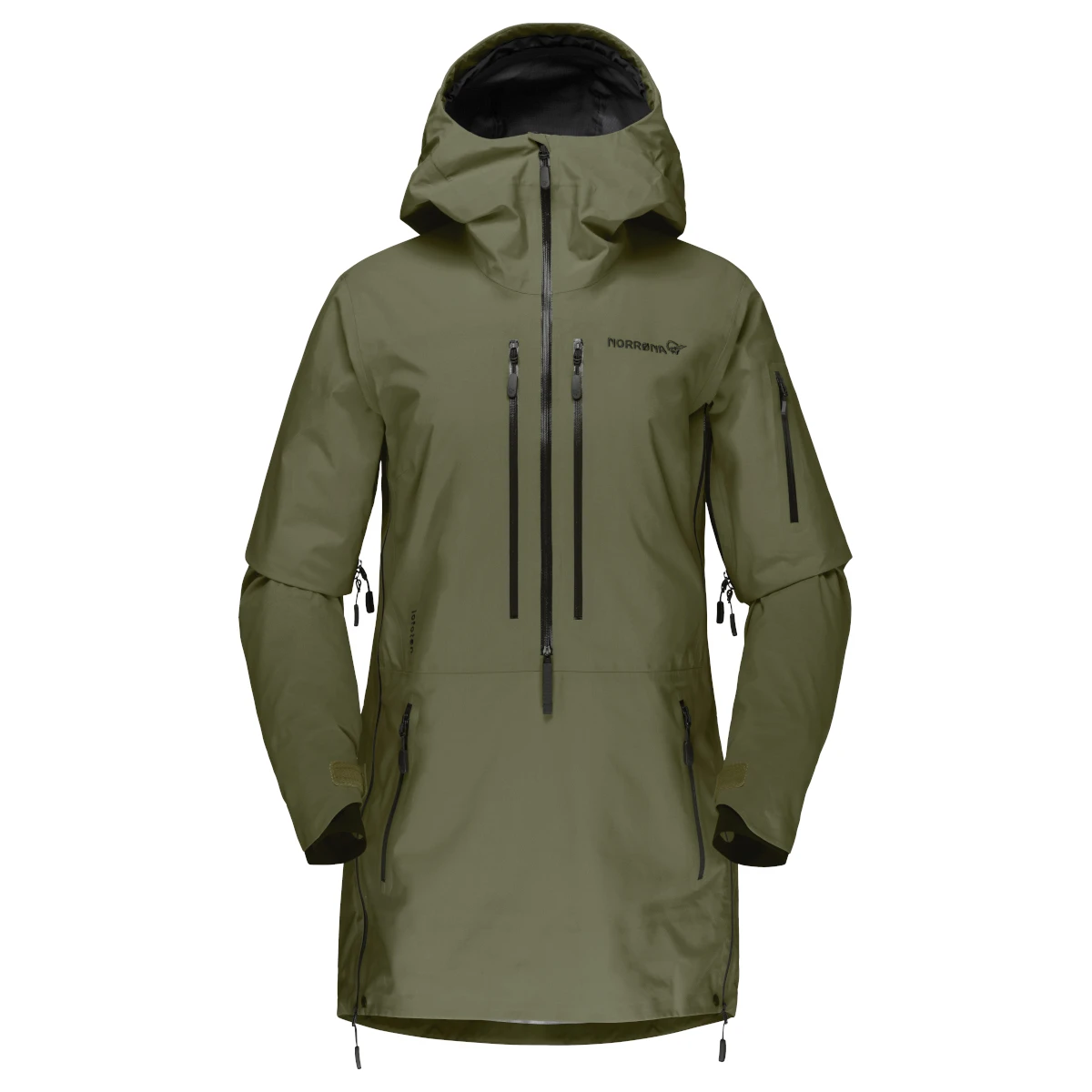 Norrona Giacca Donna - Lofoten Gore-Tex Pro Anorak - Olive Night 4 Norrona Giacca Donna - Lofoten Gore-Tex Pro Anorak - Olive Night - immagine 2