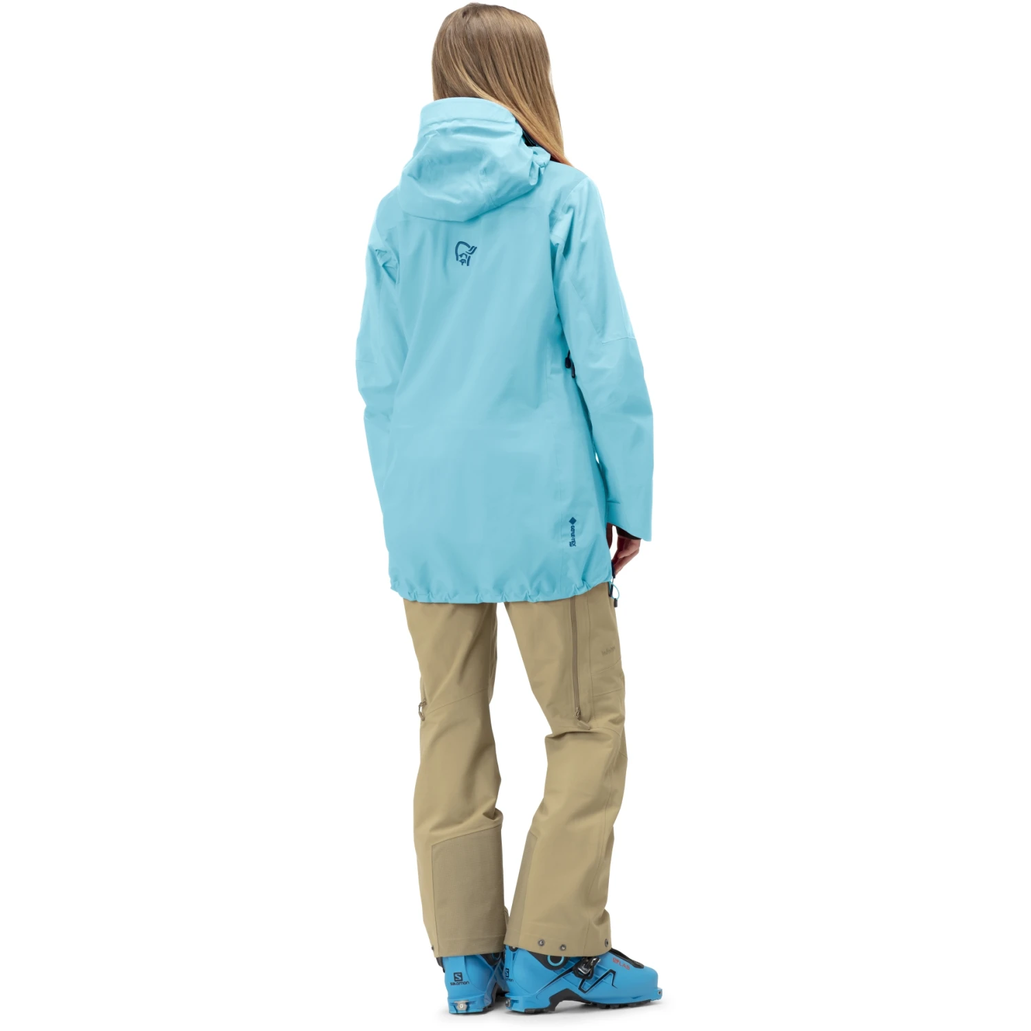 Norrona Giacca Donna - Lofoten Gore-Tex Pro Anorak - Aquarius 7 Norrona Giacca Donna - Lofoten Gore-Tex Pro Anorak - Aquarius - immagine 5