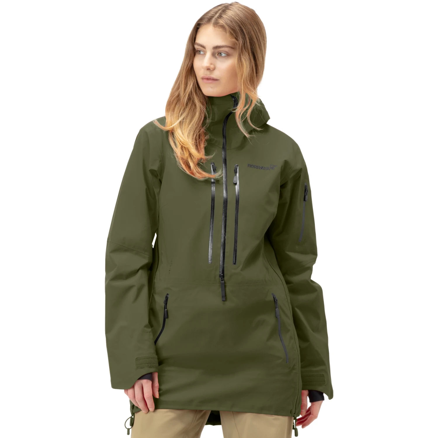 Norrona Giacca Donna - Lofoten Gore-Tex Pro Anorak - Olive Night 3 Norrona Giacca Donna - Lofoten Gore-Tex Pro Anorak - Olive Night
