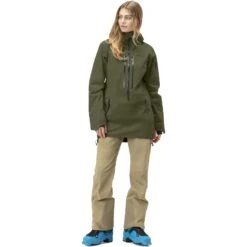 Norrona Giacca Donna - Lofoten Gore-Tex Pro Anorak - Olive Night 10 Norrona Giacca Donna - Lofoten Gore-Tex Pro Anorak - Olive Night -Norrona norrona lofoten gore tex pro anorak jacket women olive night 2 1561894