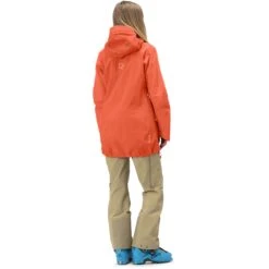 Norrona Giacca Donna - Lofoten Gore-Tex Pro Anorak - Orange Alert -Norrona norrona lofoten gore tex pro anorak jacket women orange alert 4 1255669