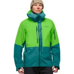 Norrona Giacca Uomo - Lofoten Gore-Tex Pro - Classic Green/Everglade
