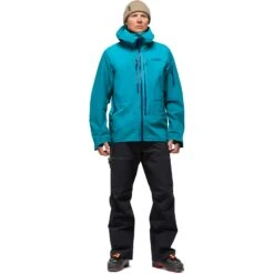 Norrona Giacca Uomo - Lofoten Gore-Tex Pro - Hawaiian Surf -Norrona norrona lofoten gore tex pro jacket men hawaiian surf 4 1517940
