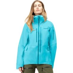 Norrona Giacca Donna - Lofoten Gore-Tex Pro - Aquarius