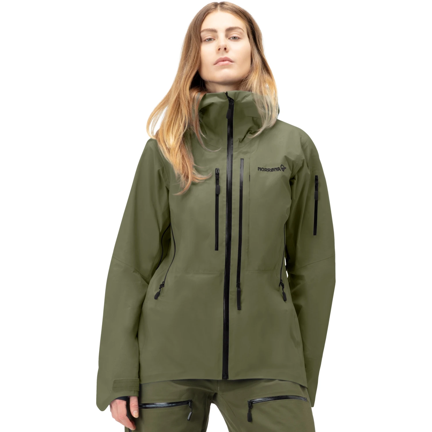 Norrona Giacca Donna - Lofoten Gore-Tex Pro - Olive Night 3 Norrona Giacca Donna - Lofoten Gore-Tex Pro - Olive Night