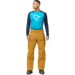 Norrona Pantaloni Uomo - Lofoten Gore-Tex Pro - Camelflage -Norrona norrona lofoten gore tex pro pants men camelflage 4 1517883