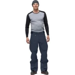 Norrona Pantaloni Uomo - Lofoten Gore-Tex Pro - Indigo Night -Norrona norrona lofoten gore tex pro pants men indigo night 3 1026003