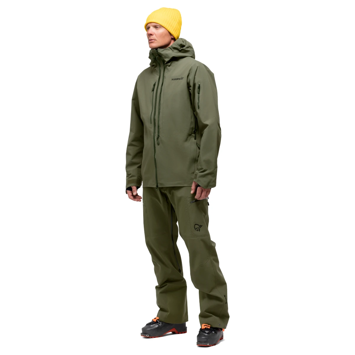 Norrona Giacca Uomo - Lofoten Gore-Tex Pro Plus - Olive Night 6 Norrona Giacca Uomo - Lofoten Gore-Tex Pro Plus - Olive Night - immagine 4