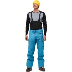Norrona Pantaloni Uomo - Lofoten Gore-Tex Pro Plus - Hawaiian Surf -Norrona norrona lofoten gore tex pro plus pants men hawaiian surf 3 1517969