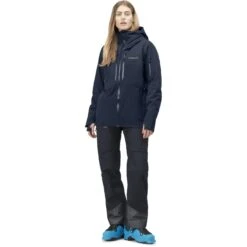 Norrona Giacca Donna - Lofoten Gore-Tex Thermo100 - Indigo Night -Norrona norrona lofoten gore tex thermo100 jacket women indigo night 3 1026080