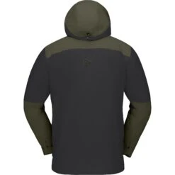 Norrona Giacca Uomo - Lofoten Gore-Tex Thermo80 - Caviar/Olive Night -Norrona norrona lofoten gore tex thermo80 jacket men caviar olive night 2 1026113