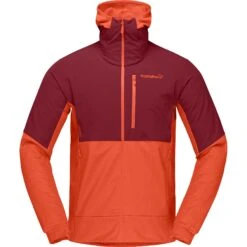 Norrona Giacca Uomo - Lofoten Hiloflex200 Hood - Arednalin/Rhubarb -Norrona norrona lofoten hiloflex200 hood jacket men arednalin rhubarb 1 1255920