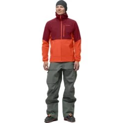 Norrona Giacca Uomo - Lofoten Hiloflex200 Hood - Arednalin/Rhubarb -Norrona norrona lofoten hiloflex200 hood jacket men arednalin rhubarb 3 1255922