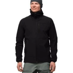 Norrona Giacca Uomo - Lofoten Hiloflex200 Hood - Caviar