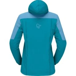 Norrona Giacca Donna - Lofoten Hiloflex200 Hood - Aquarius/Hawaiian Surf -Norrona norrona lofoten hiloflex200 hood jacket women aquarius hawaiian surf 2 1255966