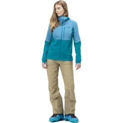 Norrona Giacca Donna - Lofoten Hiloflex200 Hood - Aquarius/Hawaiian Surf -Norrona norrona lofoten hiloflex200 hood jacket women aquarius hawaiian surf 3 1255967
