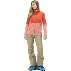 Norrona Giacca Donna - Lofoten Hiloflex200 Hood - Orange Alert -Norrona norrona lofoten hiloflex200 hood jacket women orange alert 3 1255971
