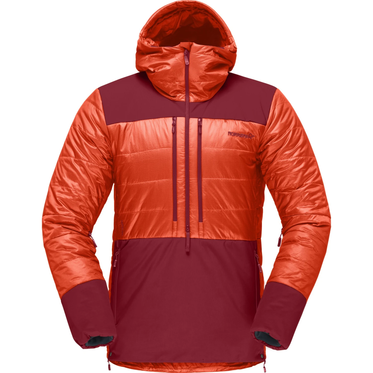 Norrona Giacca Uomo - Lofoten Primaloft80 Anorak - Arednalin/Rhubarb 4 Norrona Giacca Uomo - Lofoten Primaloft80 Anorak - Arednalin/Rhubarb - immagine 2