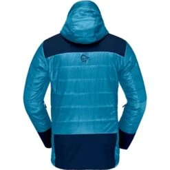 Norrona Giacca Uomo - Lofoten Primaloft80 Anorak - Hawaiian Surf/Indigo Night -Norrona norrona lofoten primaloft80 anorak jacket men hawaiian surf indigo night packshot 2 1289434
