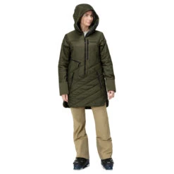 Norrona Giacca Donna - Lofoten Primaloft80 Anorak - Olive Night -Norrona norrona lofoten primaloft80 anorak jacket w olivenight 3 861641