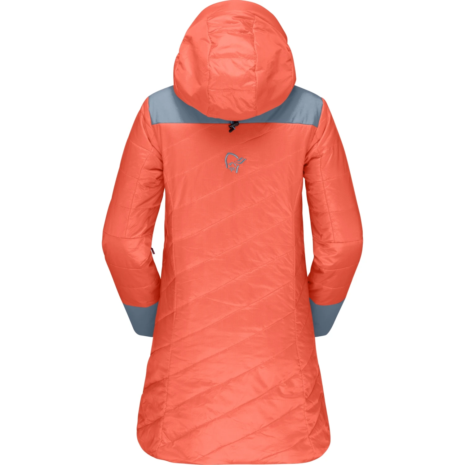 Norrona Giacca Donna - Lofoten Primaloft80 Anorak - Orange Alert/Blue Fog 5 Norrona Giacca Donna - Lofoten Primaloft80 Anorak - Orange Alert/Blue Fog - immagine 3