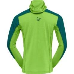 Norrona Pullover Uomo - Lofoten Thermal Pro Hood - Classic Green/Everglade -Norrona norrona lofoten thermal pro hood pullover men classic green everglade 3 1518113