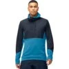 Norrona Pullover Uomo - Lofoten Thermal Pro Hood - Hawaiian Surf/Indigo Night -Norrona norrona lofoten thermal pro hood pullover men hawaiian surf indigo night 1 1518118
