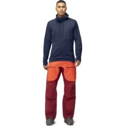 Norrona Pullover Uomo - Lofoten Thermal Pro Hood - Indigo Night -Norrona norrona lofoten thermal pro hood pullover men indigo night 2 1256014