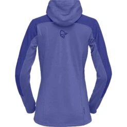 Norrona Lofoten Thermal Pro Hood Pullover Donna - Violet Storm/Royal Blue -Norrona norrona lofoten thermal pro hood pullover women violet storm royal blue 3 1518141