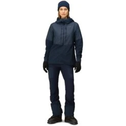 Norrona Giacca Donna - Lyngen Aero80 Insulated Zip Hood - Indigo Night -Norrona norrona lyngen aero80 insulated zip hood jacket women indigo night 4 1518160