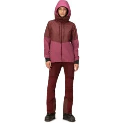 Norrona Giacca Donna - Lyngen Aero80 Insulated Zip Hood - Violet Quartz -Norrona norrona lyngen aero80 insulated zip hood jacket women violet quartz 4 1518165