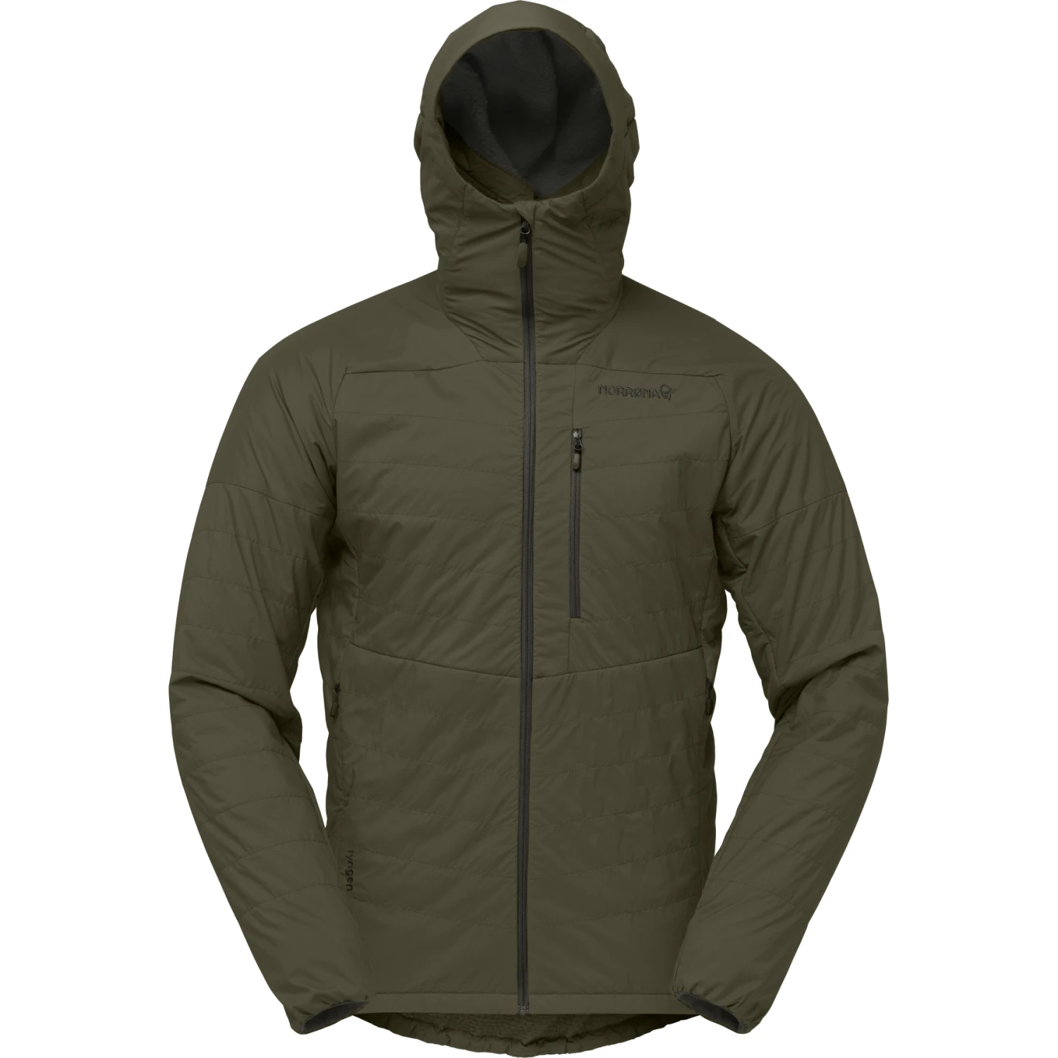 Norrona Giacca Uomo - Lyngen Alpha100 Zip Hood - Olive Night 4 Norrona Giacca Uomo - Lyngen Alpha100 Zip Hood - Olive Night - immagine 2