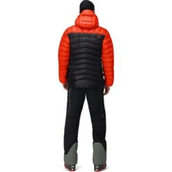 Norrona Giubbotto Uomo - Lyngen Down850 Hood - Arednalin/Caviar -Norrona norrona lyngen down850 hood jacket men arednalin caviar 5 1518320
