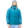 Norrona Giubbotto Donna - Lyngen Down850 Hood - Aquarius/Hawaiian Surf -Norrona norrona lyngen down850 hood jacket women aquarius hawaiian surf 1 1518265