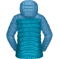 Norrona Giubbotto Donna - Lyngen Down850 Hood - Aquarius/Hawaiian Surf 9 Norrona Giubbotto Donna - Lyngen Down850 Hood - Aquarius/Hawaiian Surf -Norrona norrona lyngen down850 hood jacket women aquarius hawaiian surf 2 1256335