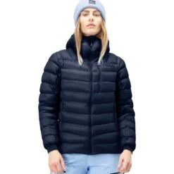 Norrona Giubbotto Donna - Lyngen Down850 Hood - Indigo Night