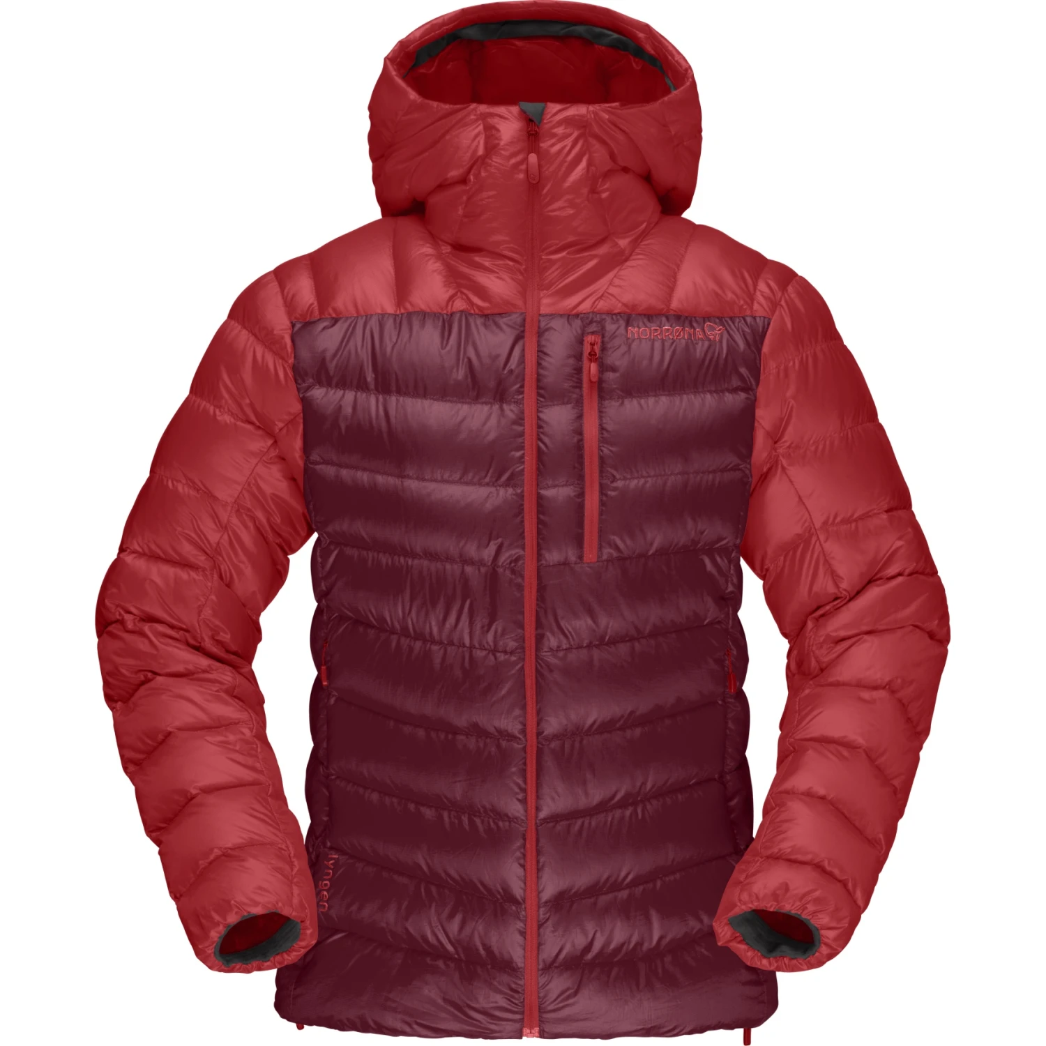 Norrona Giubbotto Donna - Lyngen Down850 Hood - True Red/Rhubarb 4 Norrona Giubbotto Donna - Lyngen Down850 Hood - True Red/Rhubarb - immagine 2