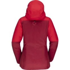 Norrona Giacca Donna - Lyngen Dri2 Thermo60 - True Red/Rhubarb -Norrona norrona lyngen dri2 thermo60 jacket women true red rhubarb 2 1026516