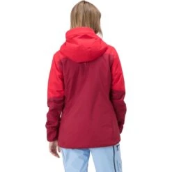 Norrona Giacca Donna - Lyngen Dri2 Thermo60 - True Red/Rhubarb -Norrona norrona lyngen dri2 thermo60 jacket women true red rhubarb 4 1026518