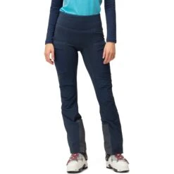 Norrona Pantaloni Da Sci Donna - Lyngen Equaliser Stretch Tights - Indigo Night