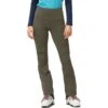 Norrona Pantaloni Da Sci Donna - Lyngen Equaliser Stretch Tights - Olive Night