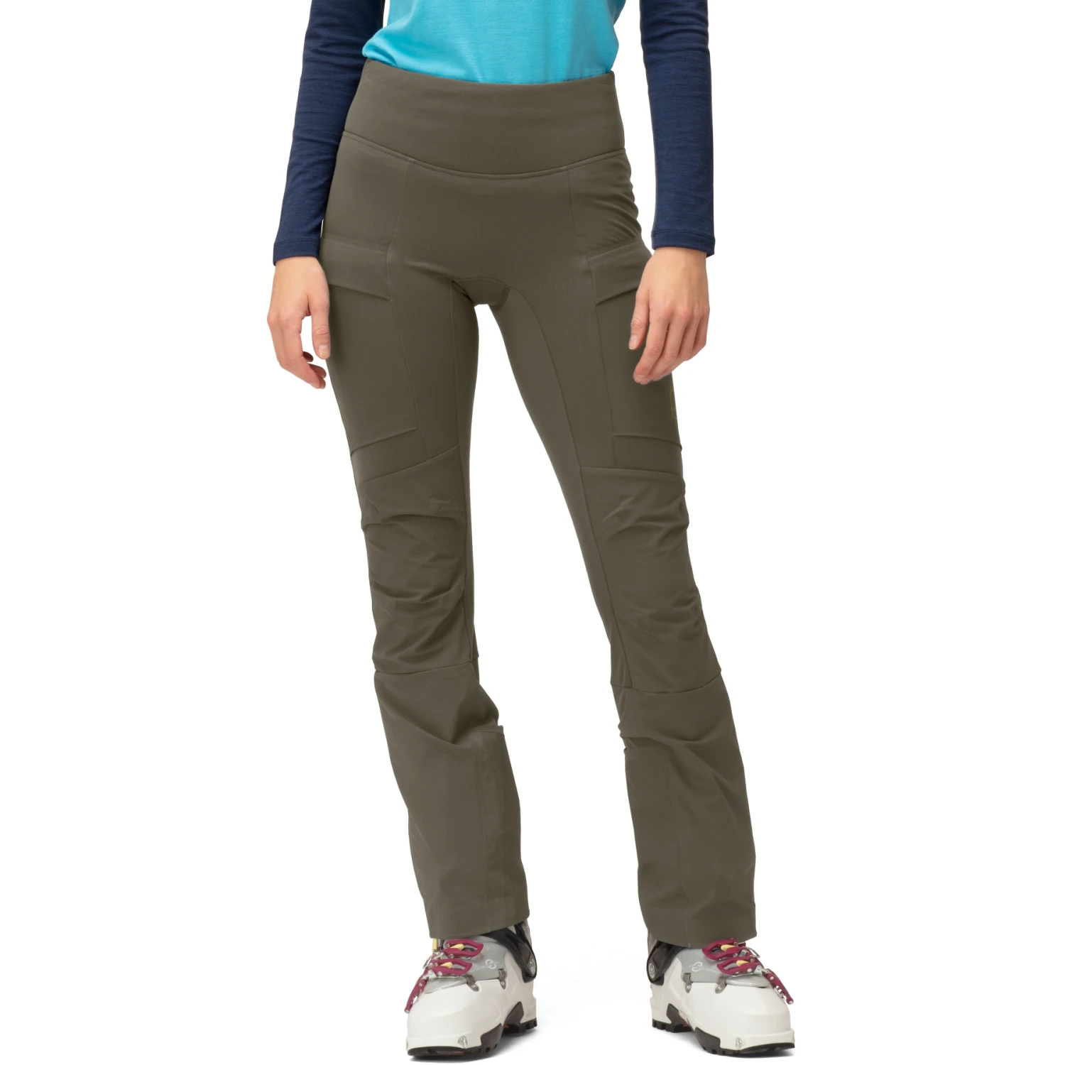 Norrona Pantaloni Da Sci Donna - Lyngen Equaliser Stretch Tights - Olive Night 3 Norrona Pantaloni Da Sci Donna - Lyngen Equaliser Stretch Tights - Olive Night