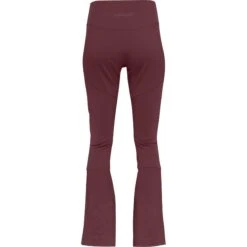 Norrona Pantaloni Da Sci Donna - Lyngen Equaliser Stretch Tights - Tawny Port -Norrona norrona lyngen equaliser stretch ski tights women tawny port 3 1518392