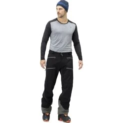 Norrona Pantaloni Uomo - Lyngen Flex1 - Caviar/Castor Grey -Norrona norrona lyngen flex1 pants men caviar castor grey 3 1026553