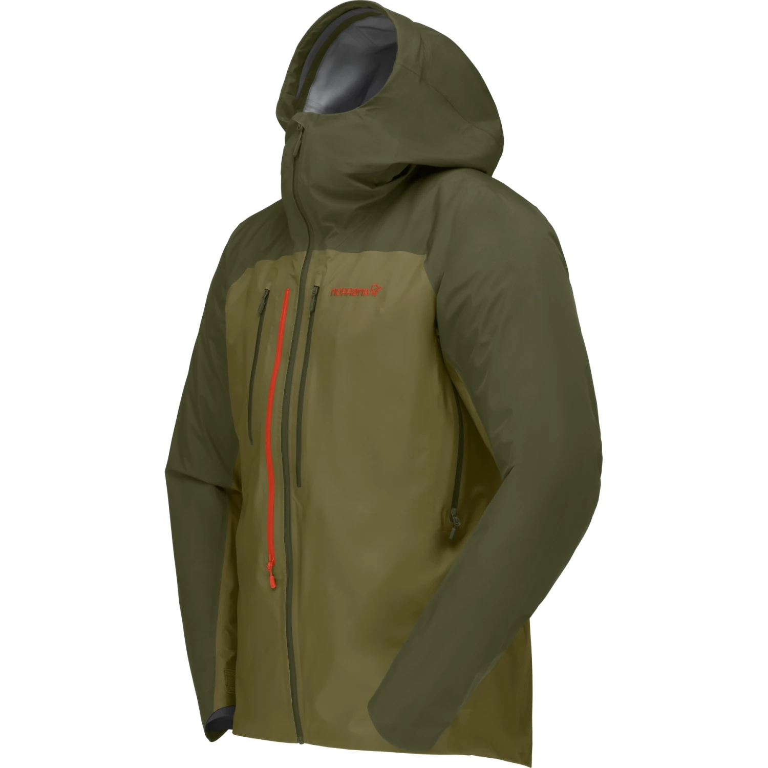 Norrona Giacca Uomo - Lyngen Gore-Tex - Olive Drab/Olive Night 4 Norrona Giacca Uomo - Lyngen Gore-Tex - Olive Drab/Olive Night - immagine 2
