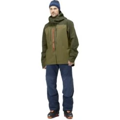 Norrona Giacca Uomo - Lyngen Gore-Tex - Olive Drab/Olive Night 10 Norrona Giacca Uomo - Lyngen Gore-Tex - Olive Drab/Olive Night -Norrona norrona lyngen gore tex jacket men olive drab olive night 3 1256423
