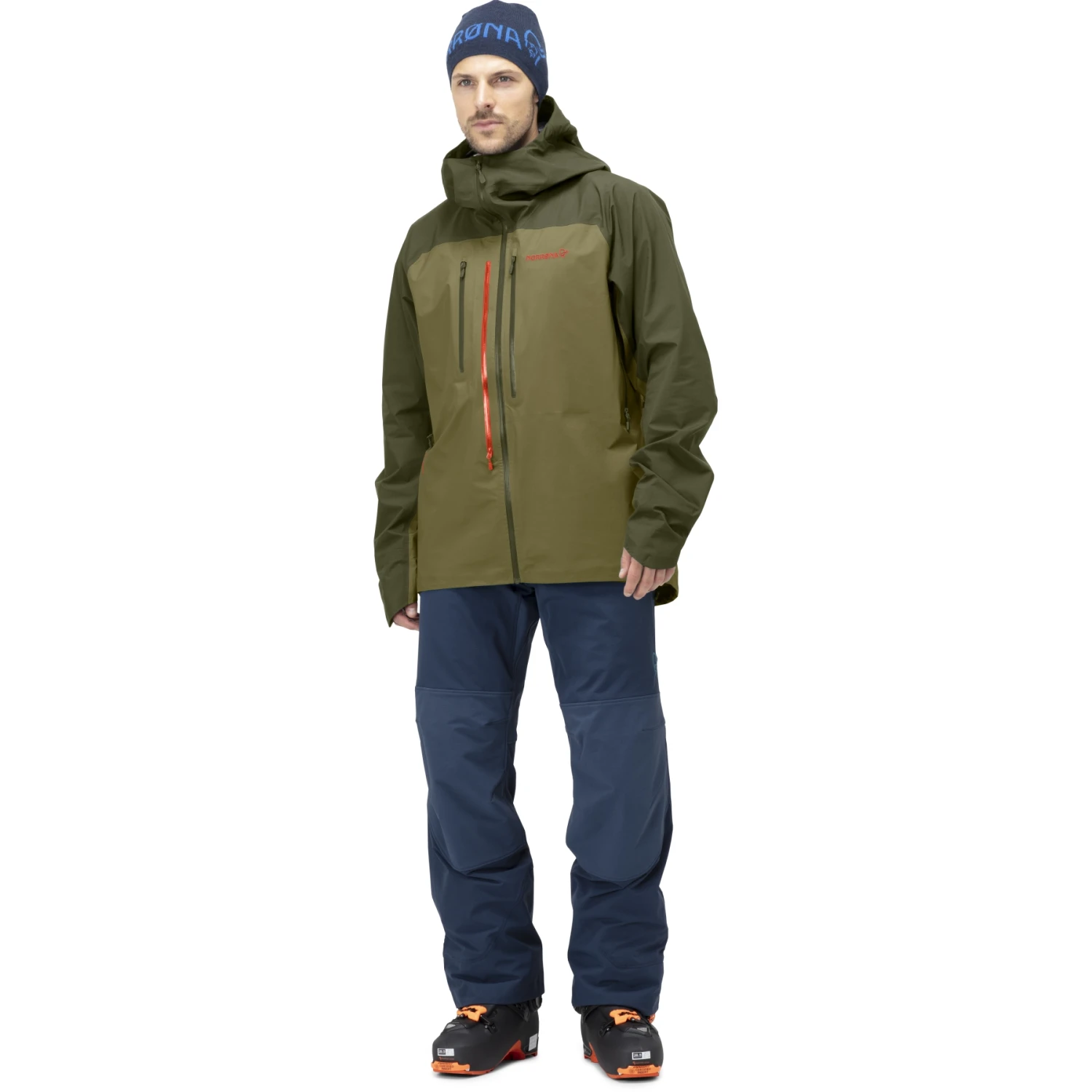 Norrona Giacca Uomo - Lyngen Gore-Tex - Olive Drab/Olive Night 6 Norrona Giacca Uomo - Lyngen Gore-Tex - Olive Drab/Olive Night - immagine 4