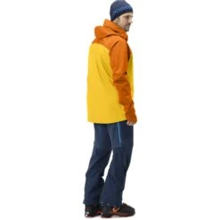 Norrona Giacca Uomo - Lyngen Gore-Tex - Orange Popsicle/Lemon Chrome -Norrona norrona lyngen gore tex jacket men orange popsicle lemon chrome 4 1026685