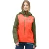 Norrona Giacca Donna - Lyngen Gore-Tex - Olive Night/Orange Alert -Norrona norrona lyngen gore tex jacket women olive night orange alert 1 1518400
