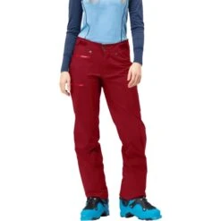 Norrona Pantaloni Donna - Lyngen Gore-Tex Pro 2048-18 - Rhubarb